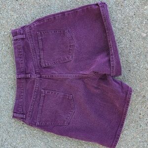 Vintage Wrangler High Waisted Rise Colored Denim Jean Shorts Size 31